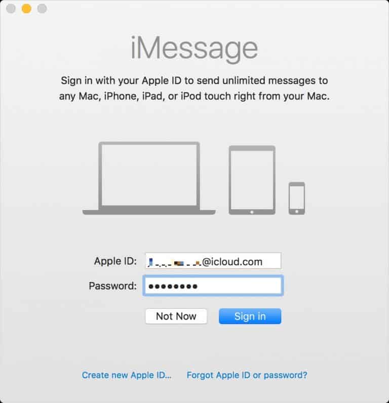 verification code for apple id on mac os sierra